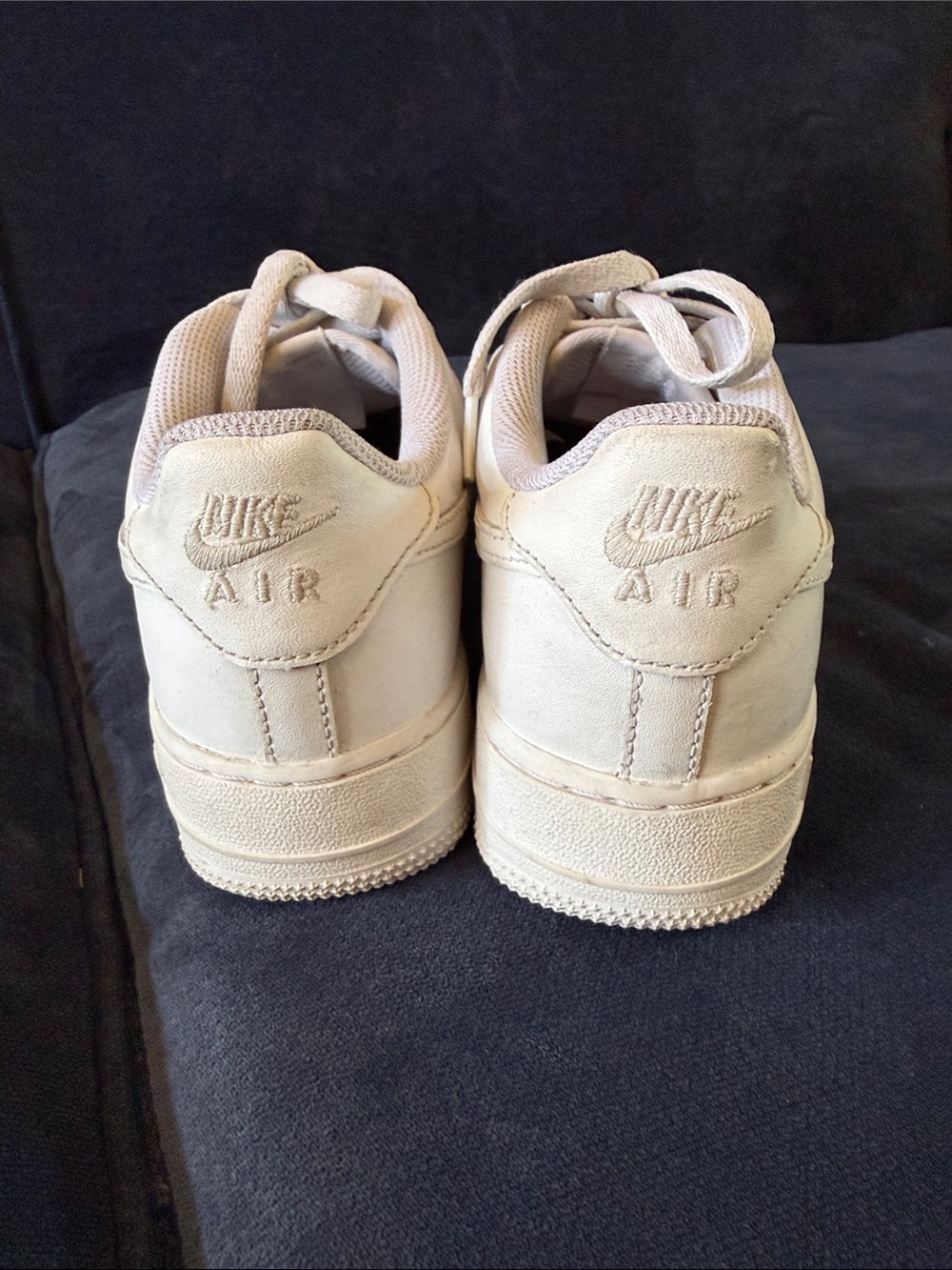 Nike White Air Force 1 Size 6.5y - Picture 3 of 12